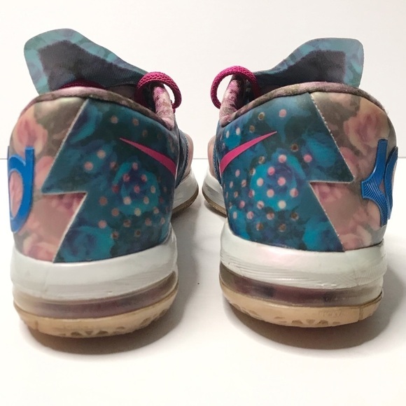 Nike KD 6 VI Aunt Pearl sneakers 5.5 Y - Picture 4 of 14
